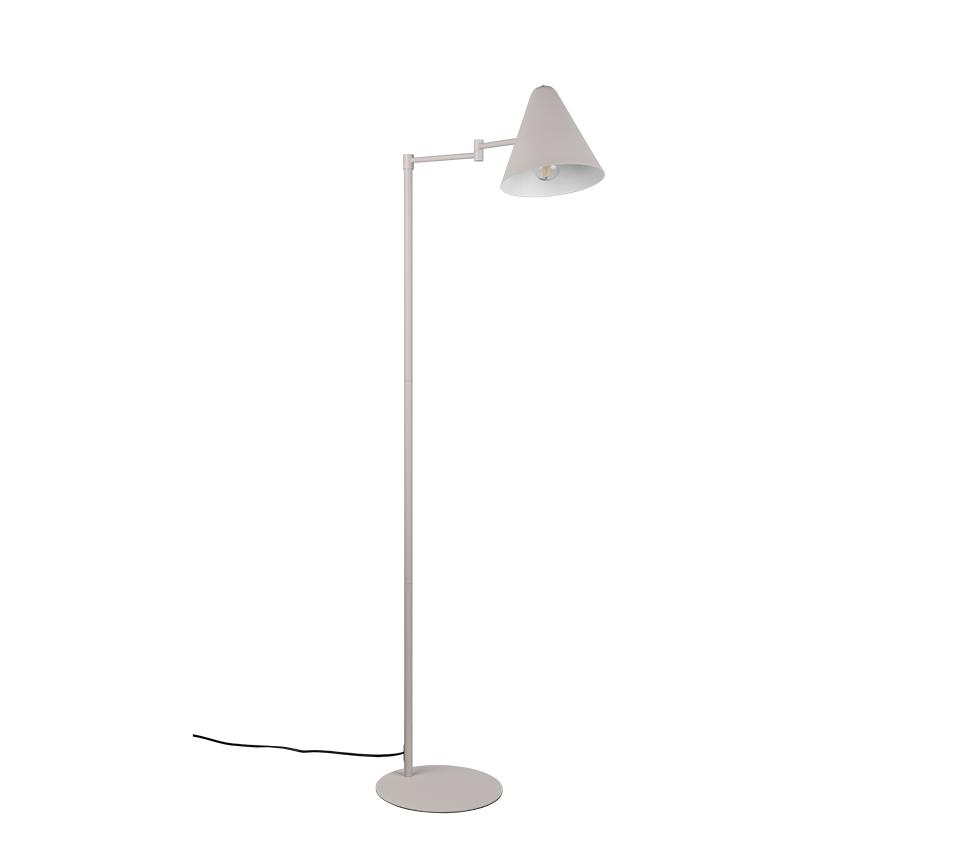 COSIMA | Floor lamp | Warm grey | Metal