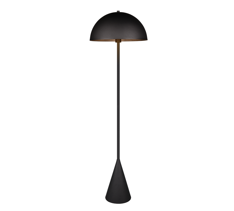 ALFIE | Floor lamp | Black mat | Metal