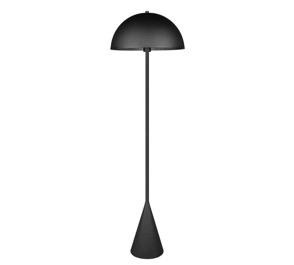 ALFIE | Floor lamp | Black mat | Metal