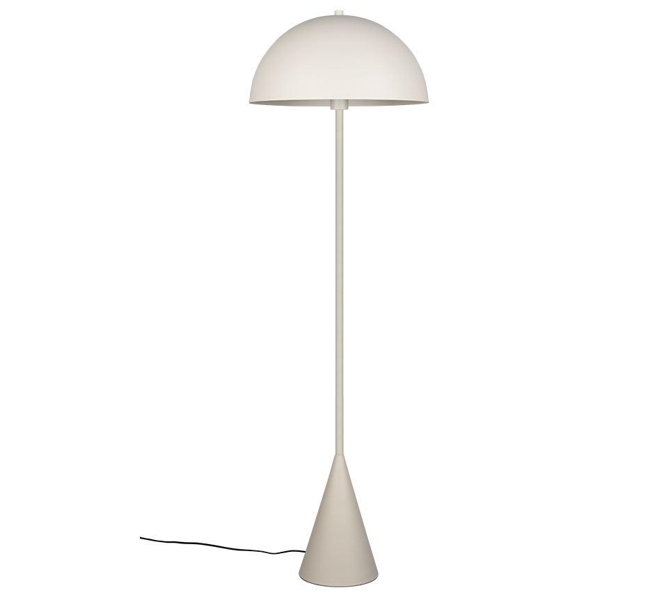 ALFIE | Floor lamp | Warm grey | Metal
