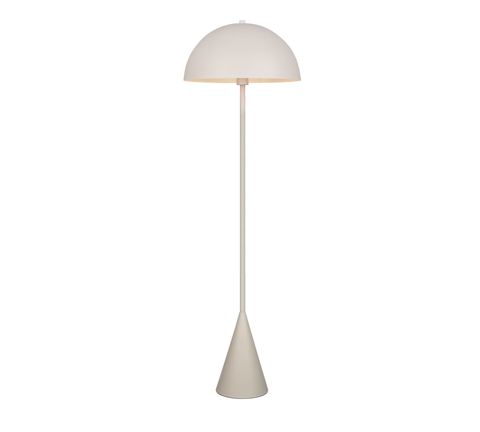 ALFIE | Floor lamp | Warm grey | Metal