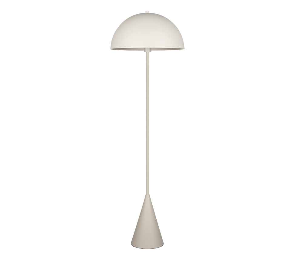 ALFIE | Floor lamp | Warm grey | Metal