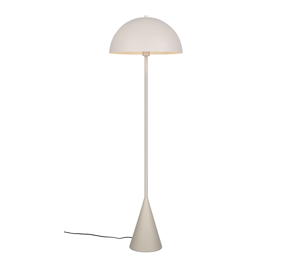ALFIE | Floor lamp | Warm grey | Metal