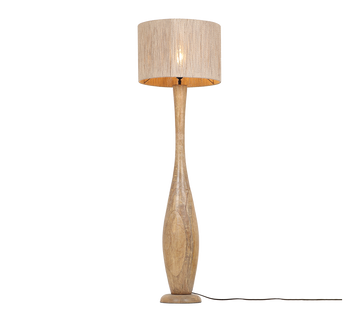 TOBA | Floor lamp | Natural finish | Natural wood