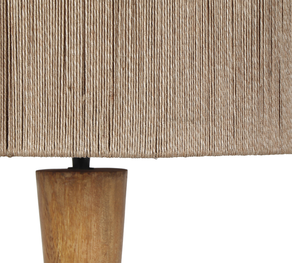 TOBA | Floor lamp | Natural finish | Natural wood