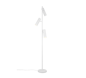 SOKA | Floor lamp | White mat | Metal