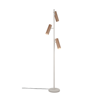 SOKA | Floor lamp | Coffee | Metal