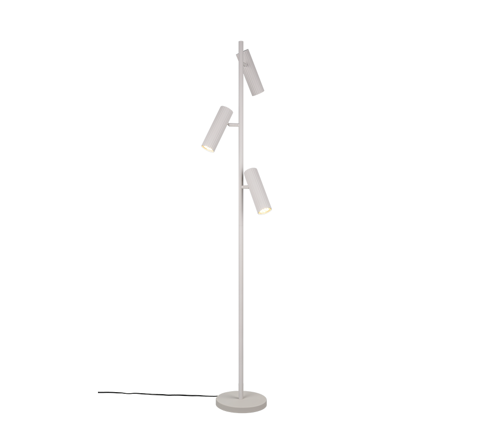 SOKA | Floor lamp | Warm grey | Metal