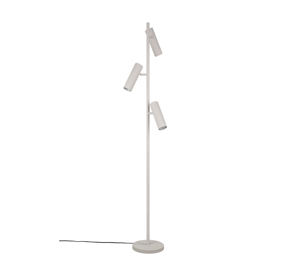 SOKA | Floor lamp | Warm grey | Metal