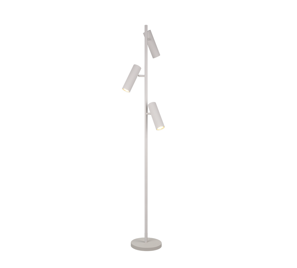 SOKA | Floor lamp | Warm grey | Metal