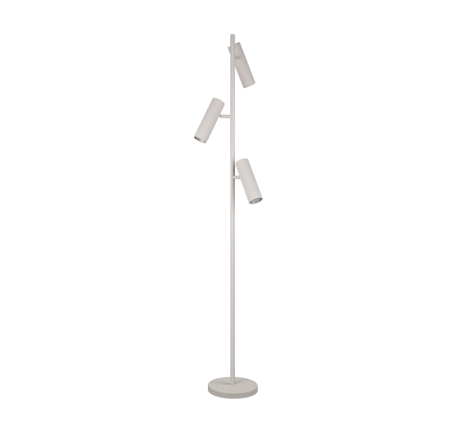 SOKA | Floor lamp | Warm grey | Metal