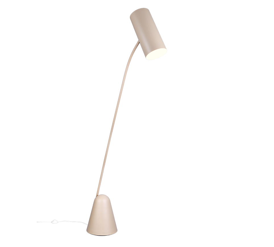 CIALTO | Floor lamp | Warm beige | Metal