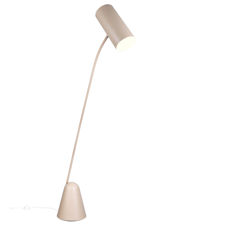 CIALTO | Floor lamp | Warm beige | Metal