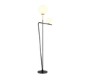 FLAMING | Floor lamp | Schwarz-Gold | Metal
