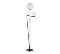 FLAMING | Floor lamp | Schwarz-Gold | Metal