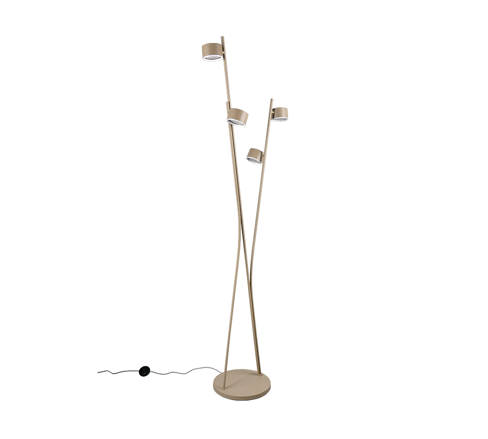 CODA | Floor lamp | Warm beige | Metal