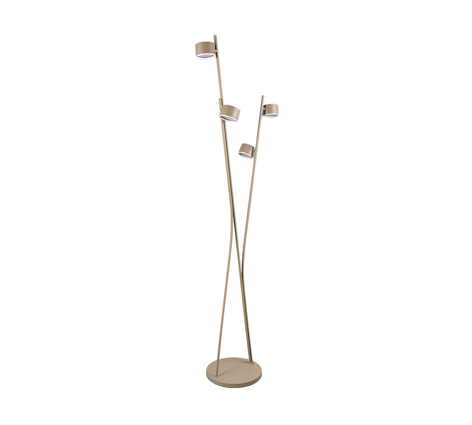 CODA | Floor lamp | Warm beige | Metal