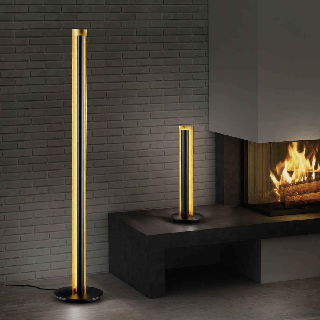 TEXEL | Floor lamp | Black | Metal