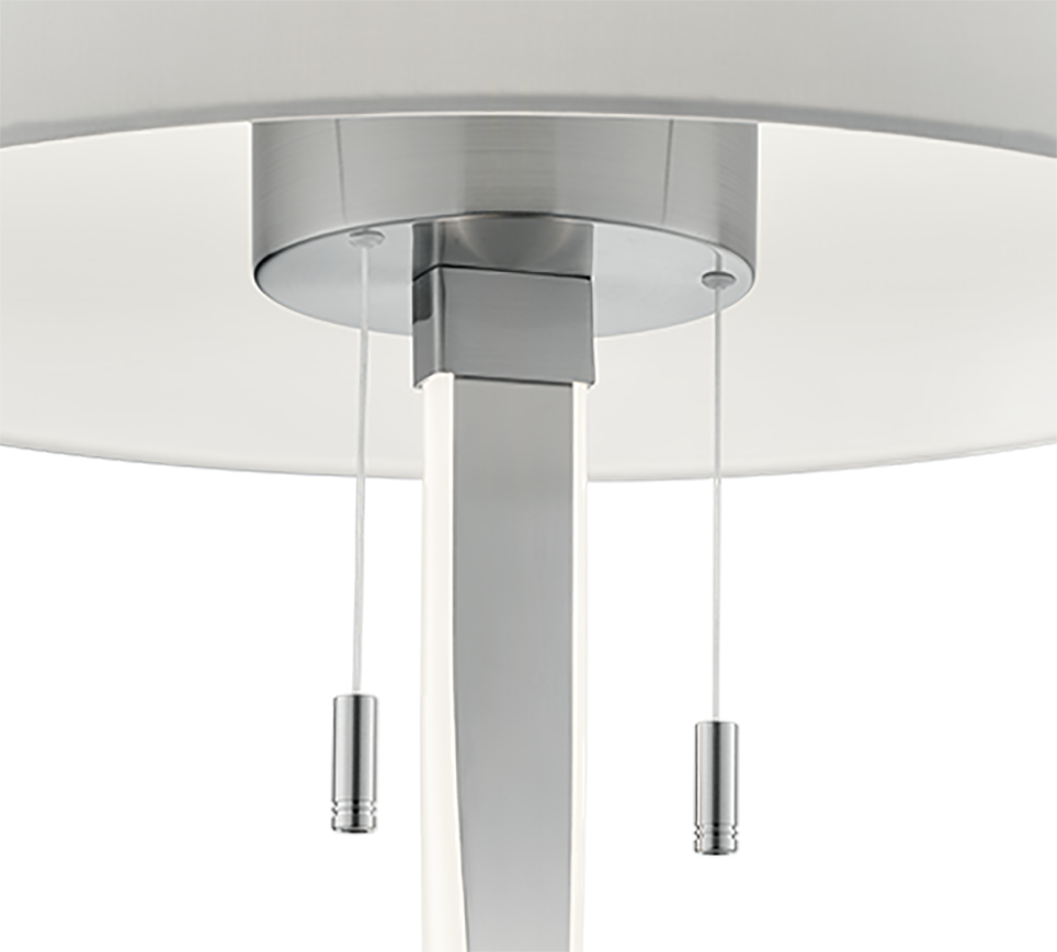 NANDOR | Floor lamp | Nickel mat | Metal