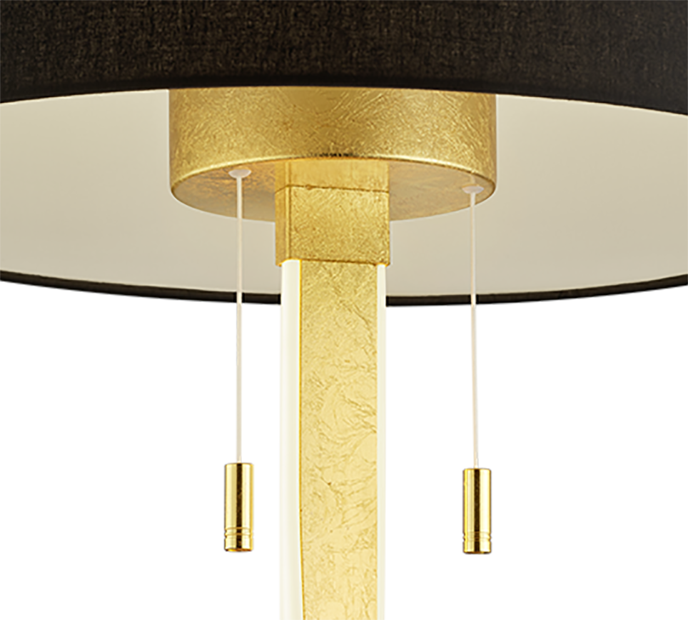 NANDOR | Floor lamp | Gold | Metal