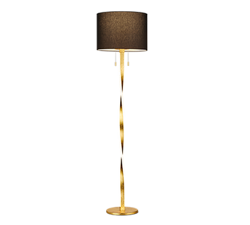 NANDOR | Floor lamp | Gold | Metal