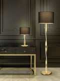 NANDOR | Floor lamp | Gold | Metal