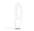 CIOLA | Floor lamp | Nickel mat | Metal
