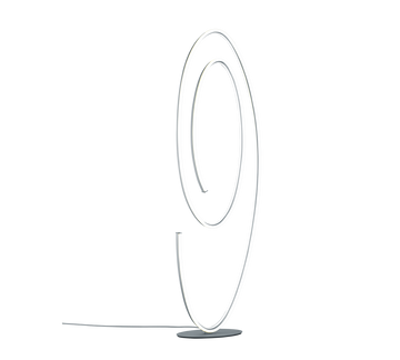 CIOLA | Floor lamp | Nickel mat | Metal