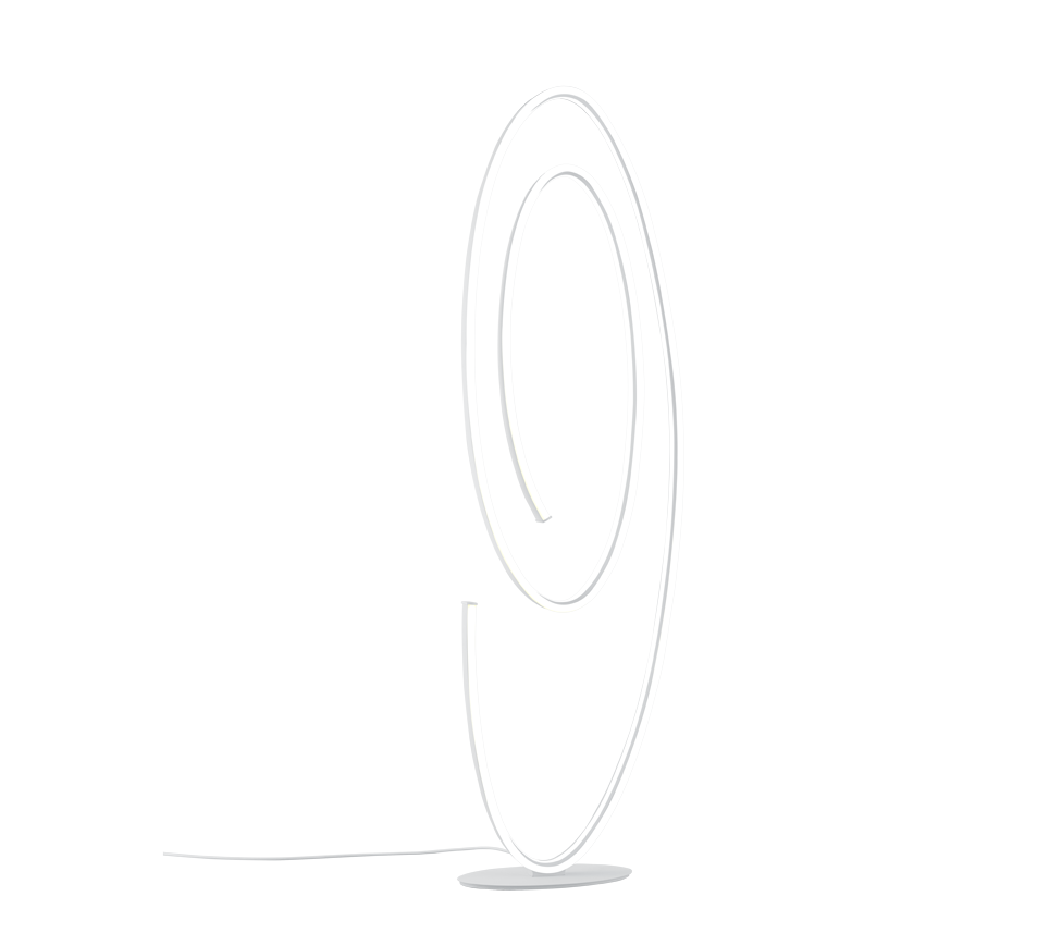CIOLA | Floor lamp | White mat | Metal