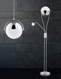 CHRIS | Floor lamp | Chrome | Metal