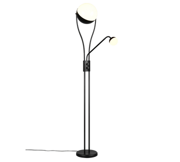 CHRIS | Floor lamp | Black mat | Metal