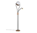 CHRIS | Floor lamp | Coffee | Metal
