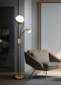 CHRIS | Floor lamp | Coffee | Metal