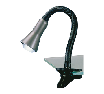 FLEXO | Clamping lamp | Aluminium colour | Plastic