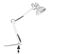 TAJO | Clamping lamp | White | Metal