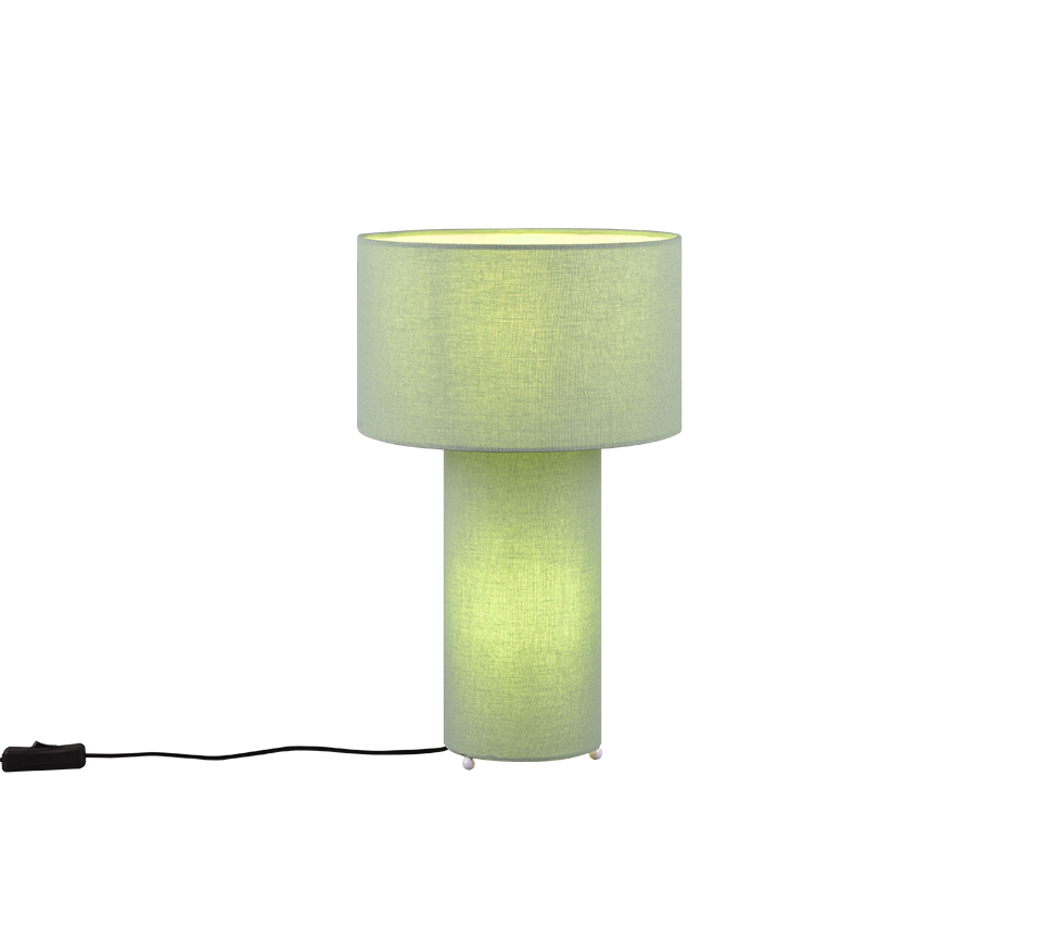 BALE | Table lamp | Pistaziengrün | Fabric