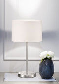 HOTEL | Table lamp | Nickel mat | Metal