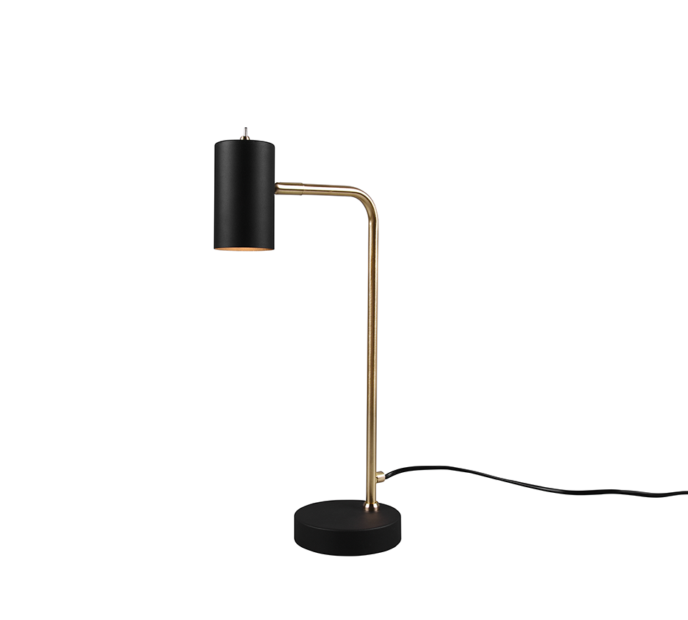 MARLEY | Table lamp | Brass mat | Metal
