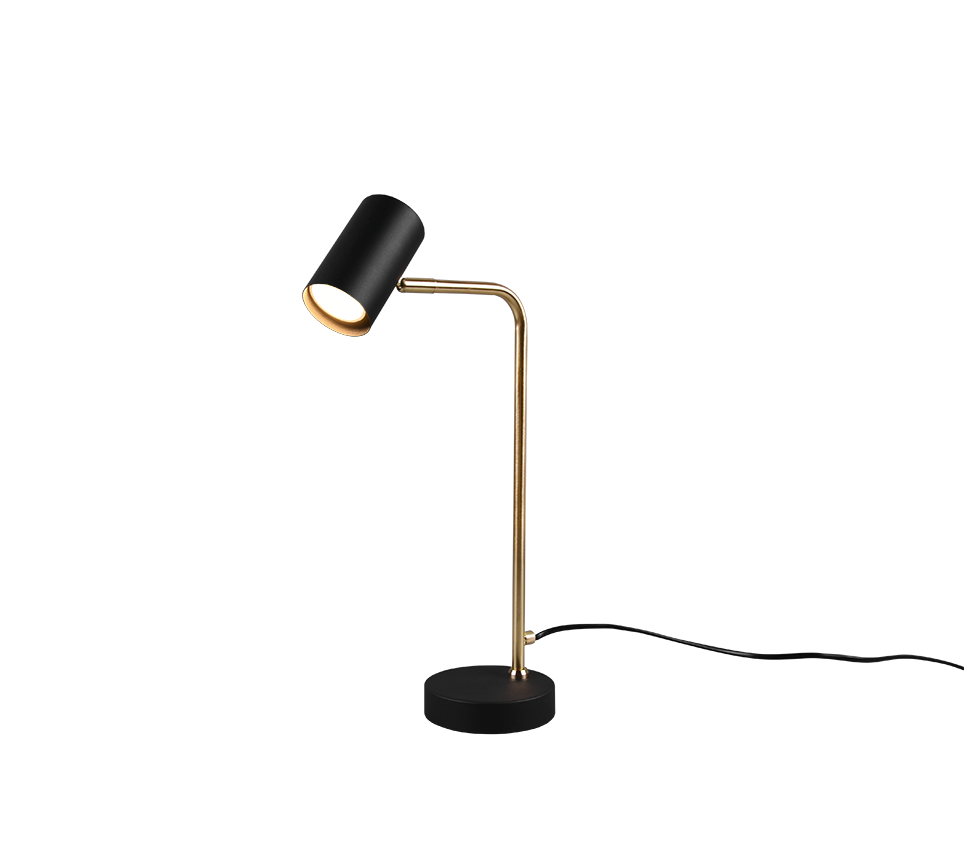 MARLEY | Table lamp | Brass mat | Metal