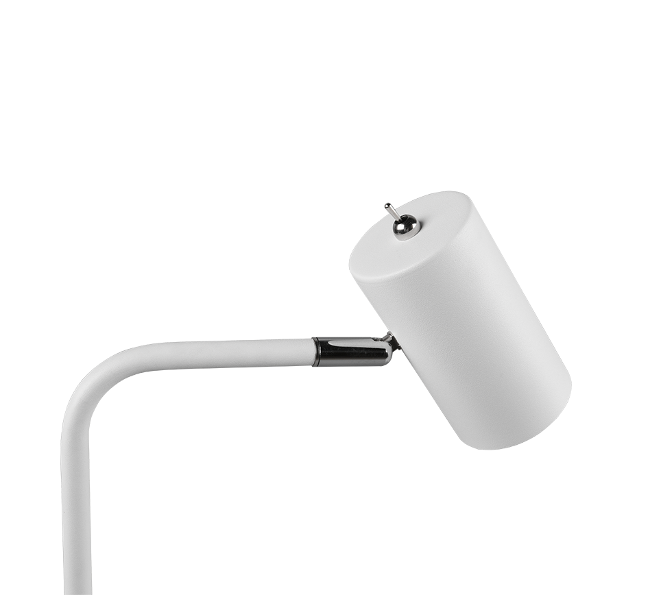 MARLEY | Table lamp | White mat | Metal