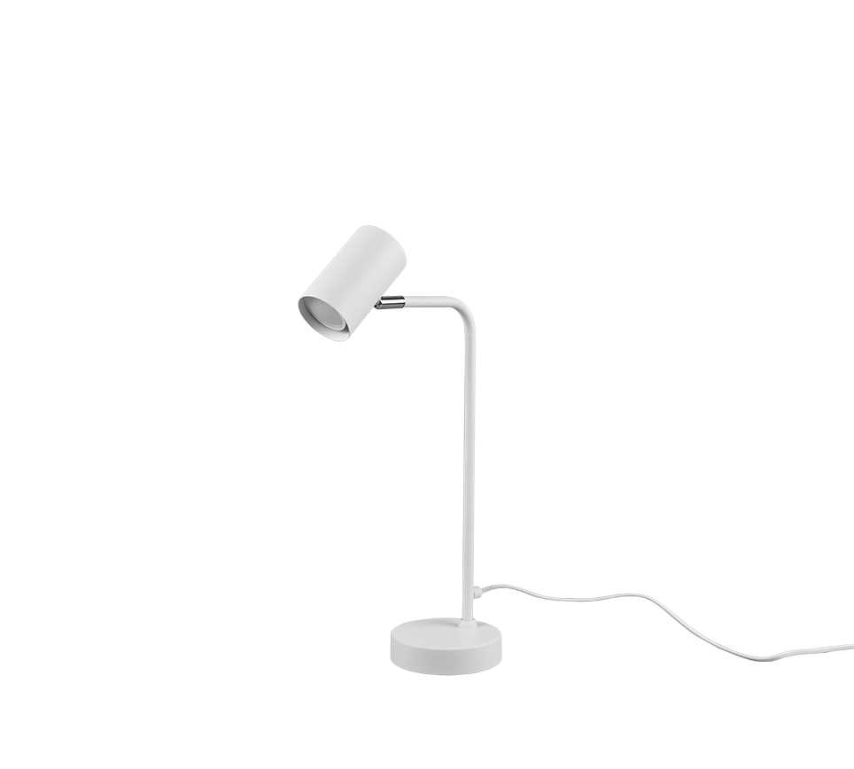 MARLEY | Table lamp | White mat | Metal