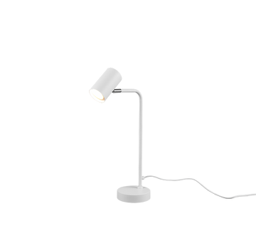 MARLEY | Table lamp | White mat | Metal