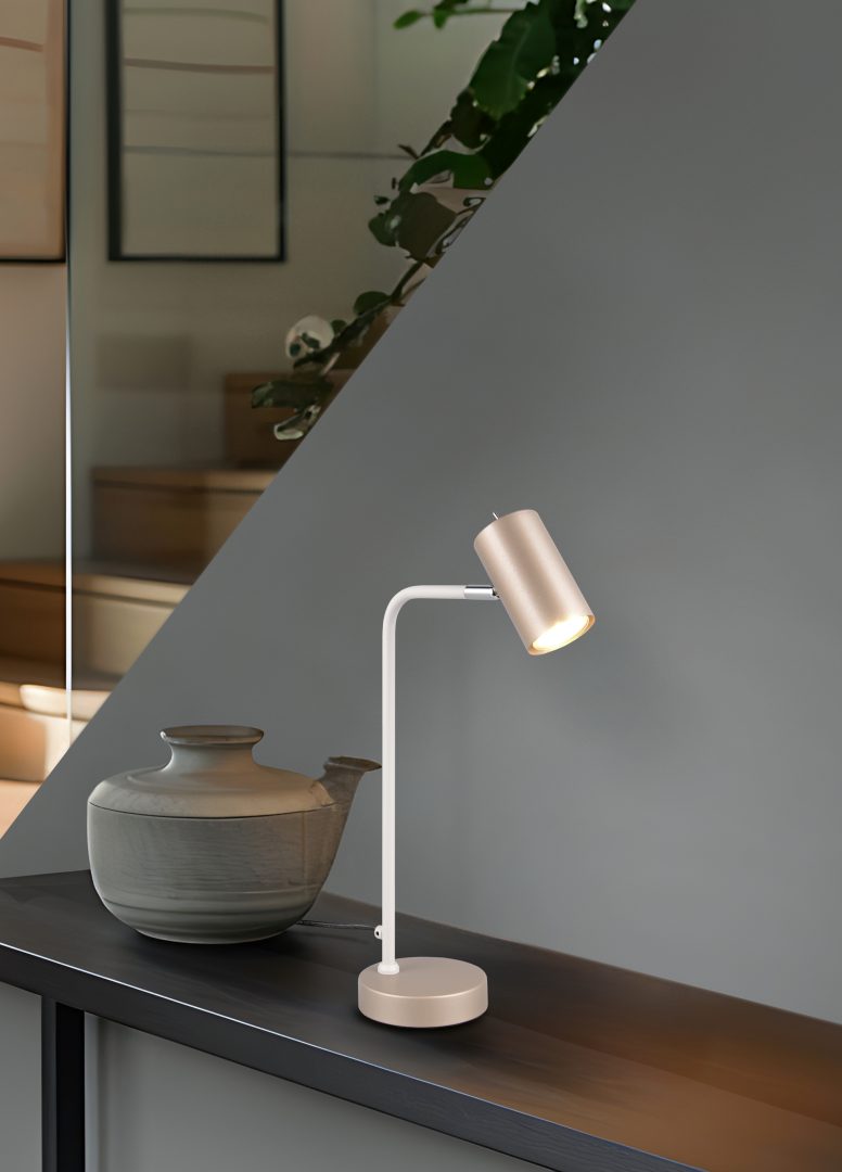 MARLEY | Table lamp | Coffee | Metal