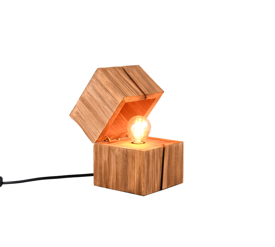 TREASURE | Table lamp | Natural finish | Natural wood