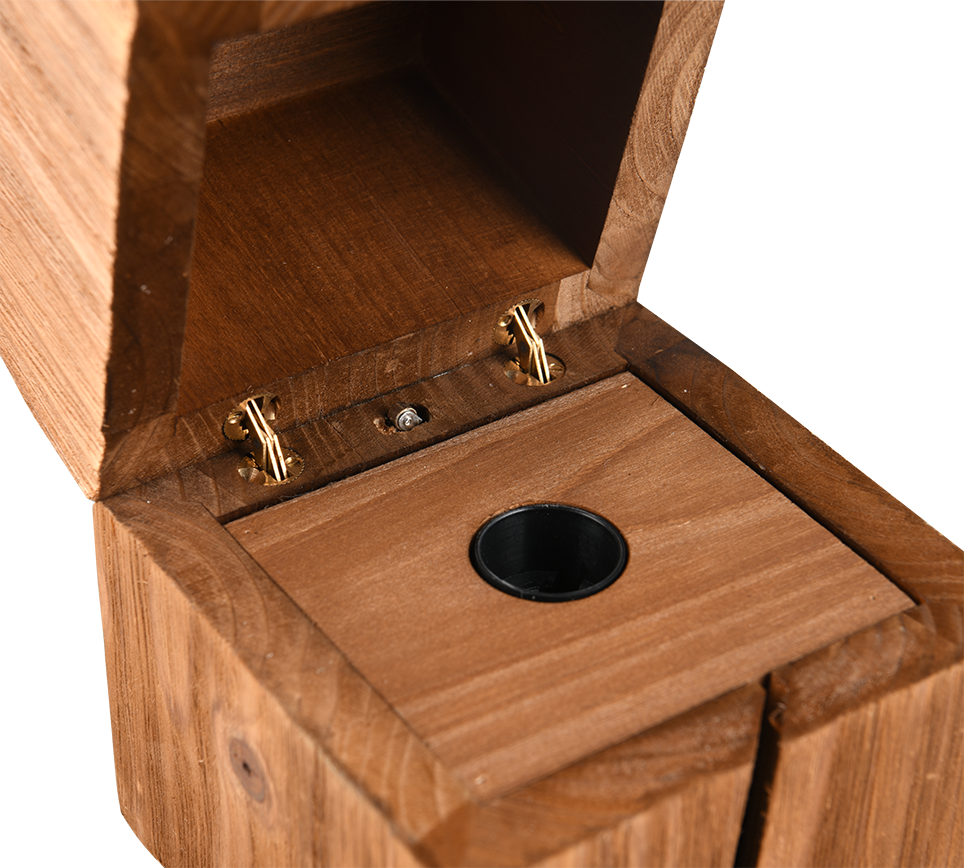TREASURE | Table lamp | Natural finish | Natural wood
