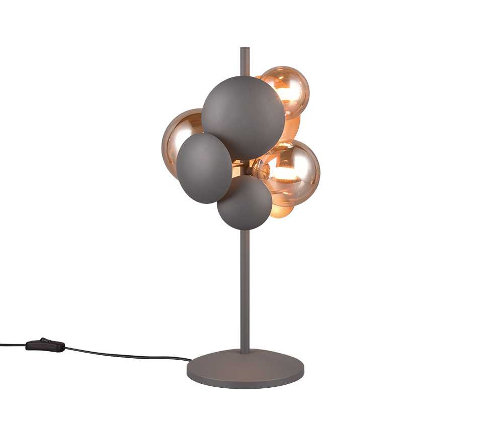 BUBBLE | Table lamp | Anthracite | Metal