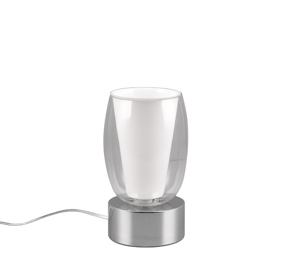 BARRET | Table lamp | Chrome | Metal