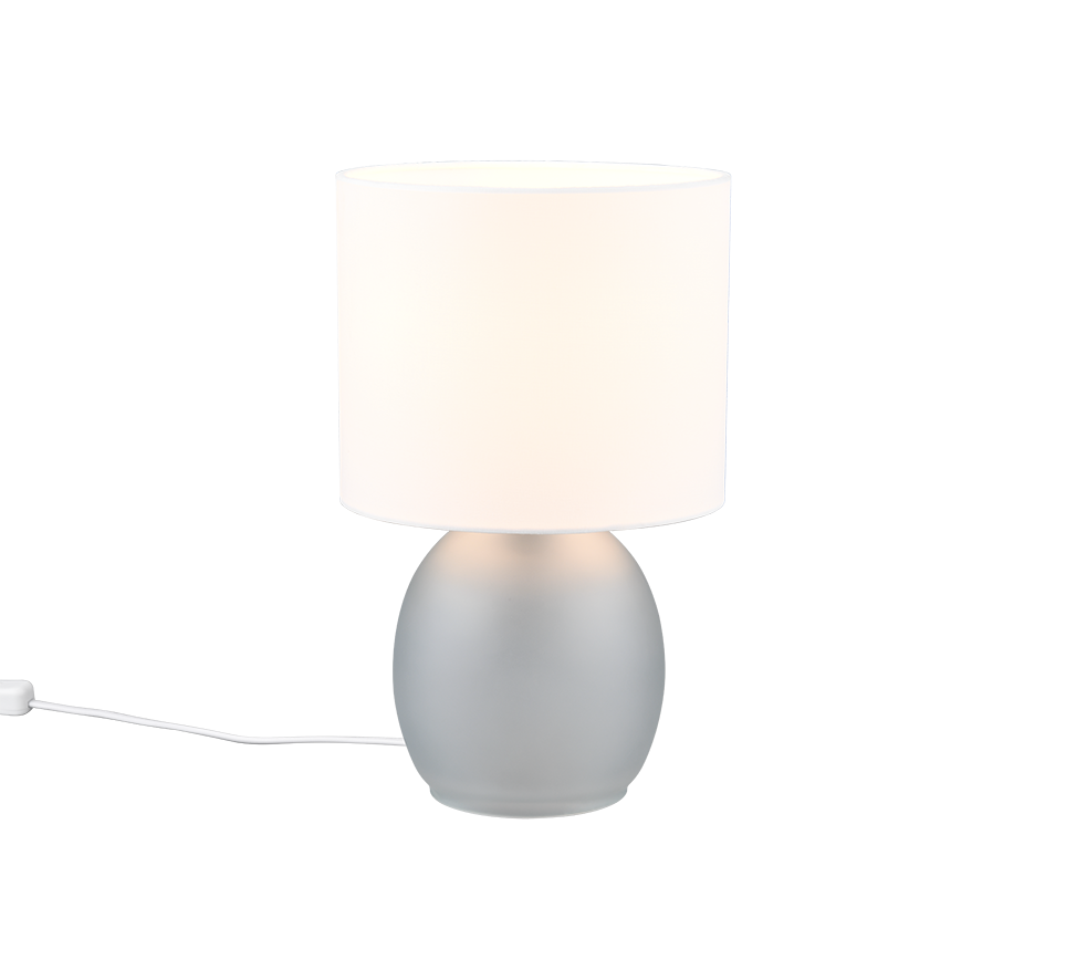 VELA | Table lamp | Grey | Glass
