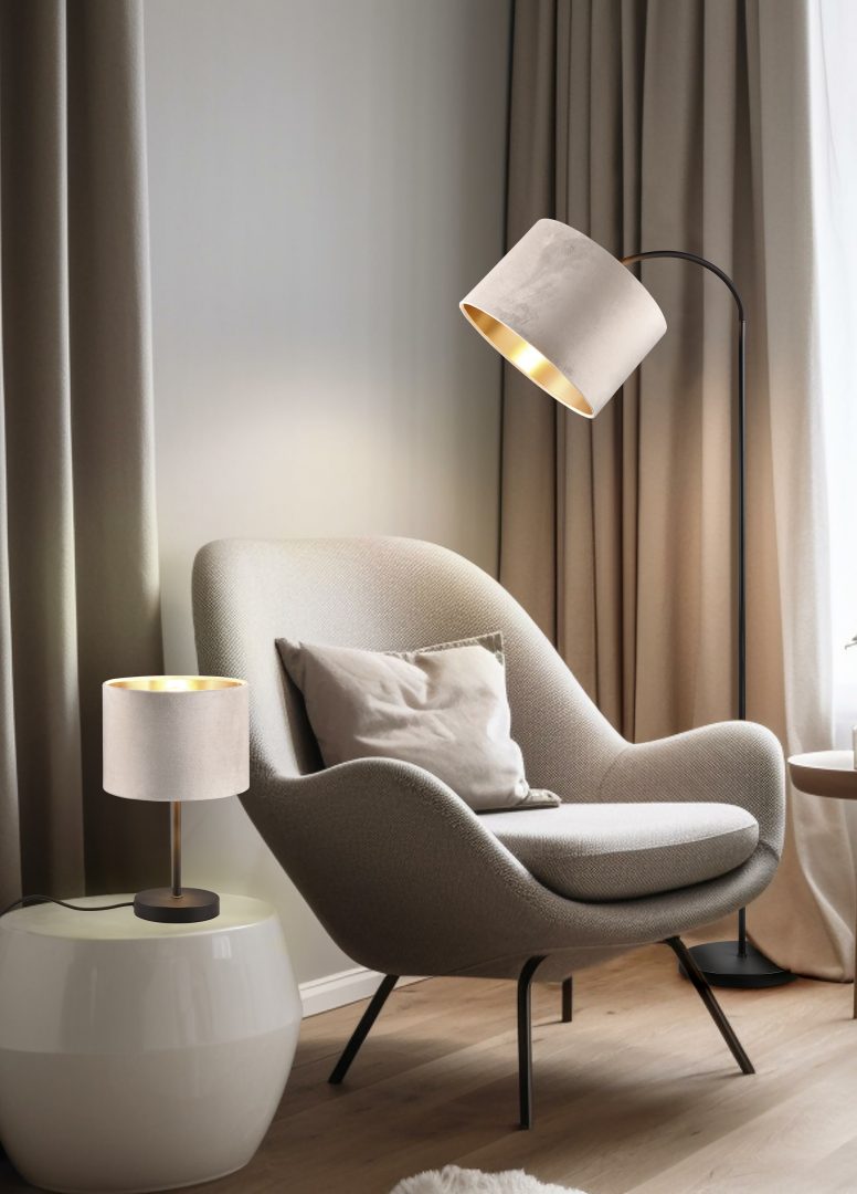 JULIETA | Table lamp | Fawn | Fabric