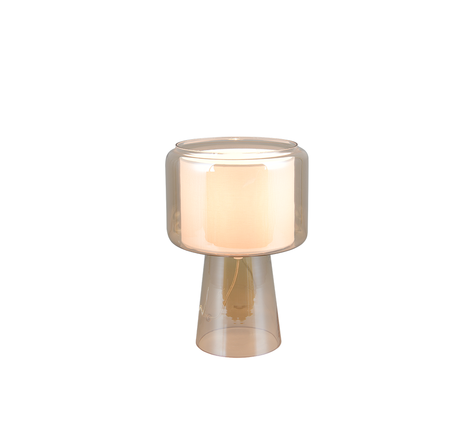 ROCKA | Table lamp | Amber | Glass